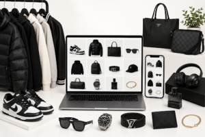 Luxusmode online weiterhin